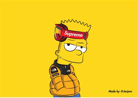 hypebeast Bart Simpson 